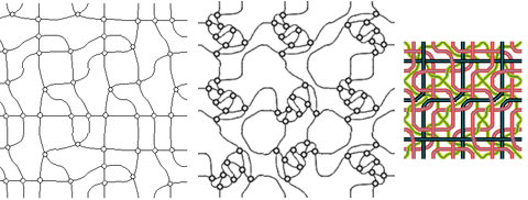 Random tiling with (bitmapped) knots