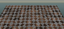 tiles tilted with spline